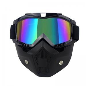 China TPU Frame Motorcycle Racing Goggles Windproof For ATV Competition factory