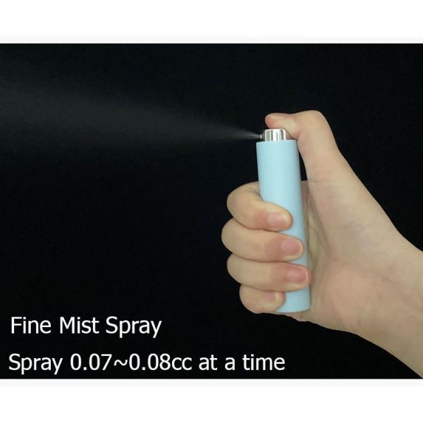 8ml 10ml 20ml Empty Black White Plastic Personalized Refill Perfume Atomizer Spray Bottle