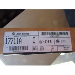 China Allen Bradley 1771IA 1771-IA Digital Input Output Module AC / DC 120V With Manual factory