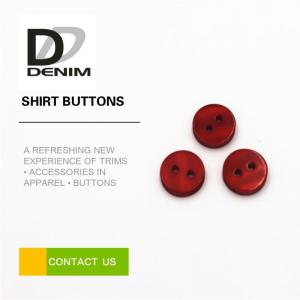 China Durable Stylish Shirt Button 2/4 Holes , Custom Made Buttons For Clothes factory