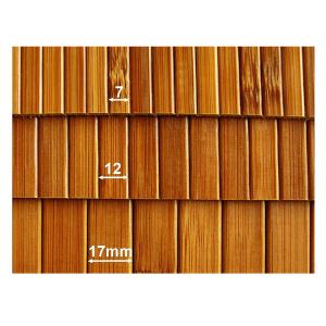 China Wallcovering Natural Bamboo Slats Bamboo Paneling For Home Restaurant on sale