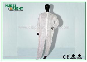 China Antibacterial Disposable Protective Clothing Without Feetcover And Hood factory