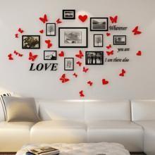 China Family Gallery Home Decor Wall Paintings Magnetic Photo Frame Set Solution factory