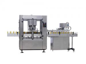 China Rotary High Speed Glass / Plastic Bottle Capping Machine With Auto Capper factory