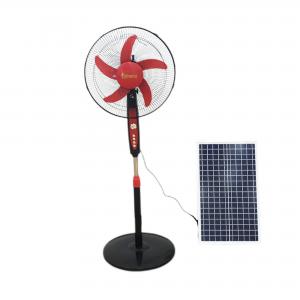China Industrial Cooling Plastic Floor 12V DC Electric Energy Saving 16 Inch Stand Fan With Timer factory