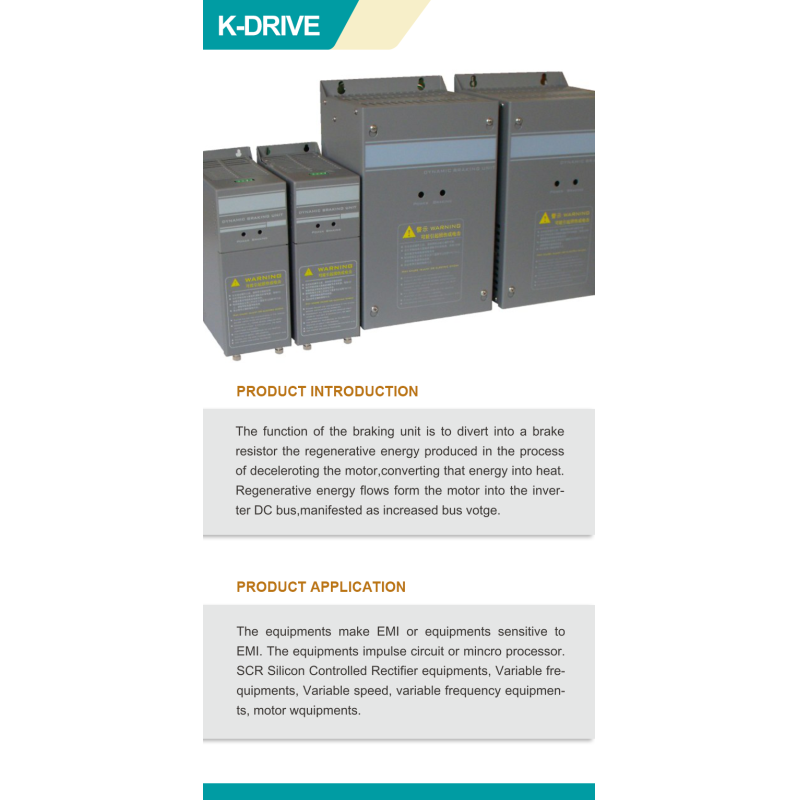Practical Dynamic Inverter Brake Unit Multifunctional 3 Phase