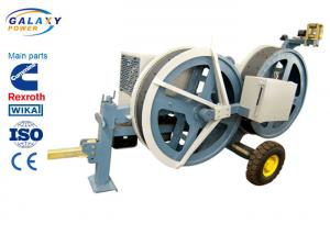 China 5T Transmission Line Equipment Hydraulic Tensioner Machine With 1300/1500mm Bull Wheel factory