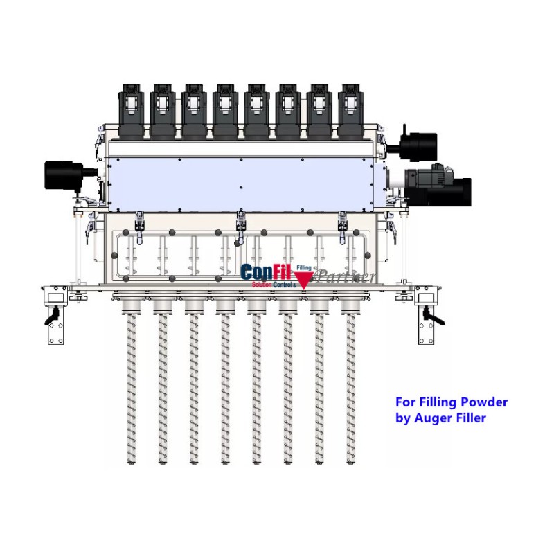 Vertical 8 Lanes Stickpack Packaging Machine For Powder Granular Liquid