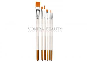China 6Pcs Artist Paint Brushes Set For Acrylic Watercolor Oil Painting Craft Nail Face factory