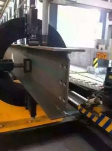 Hydraulic Valve Control Precision Clamping Automatic Welding Machine H Beam Making Machine
