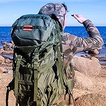 Garment Accessories, Tactical Morale Patch Bundle, Full Embroidery Loop And Hook Patches Set For Caps, Bags, Backpacks, Vest, ornaments Uniforms