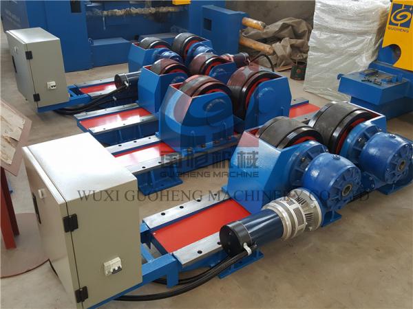 China Bolt Adjustable type Pipe Welding Rotator with Siemens DC Motor / Pipe Rotators for Welding factory