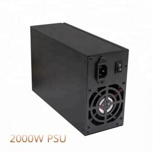 China Wholesale PSU 90 Plus Gold power 220V 2000W Power Supply With Silent Fan For GPU factory