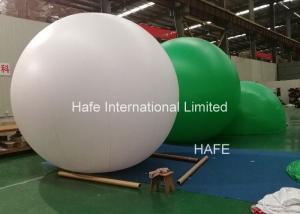 China Promotional Inflatable Giant Floating Lighted Helium Balloons Advertising Halogen 2000W Light factory