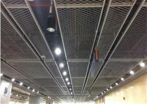 China 1.2mm diamond type Ceiling install Galvanized Expanded Mesh Screen factory