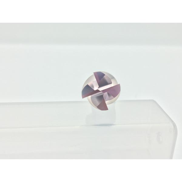 4 6mm Square Corner Radius End Mill Solid Carbide High Performance