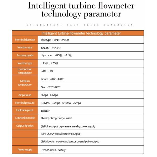 Intelligent Turbine Flow Meter