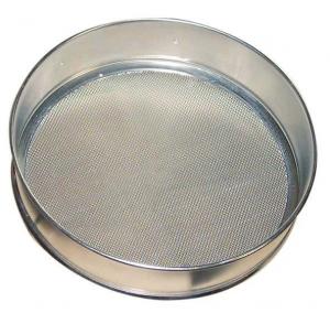 China 300mm Food Grade 80 100 60 Woven Metal Mesh Flour Sieve Size For Filters factory
