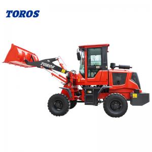 China Powerful EPA Engine Mini Wheel Loader Machine For Construction Projects factory