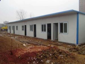 China light steel structure EPS/rockwool sandwich panel prefab house for sale factory