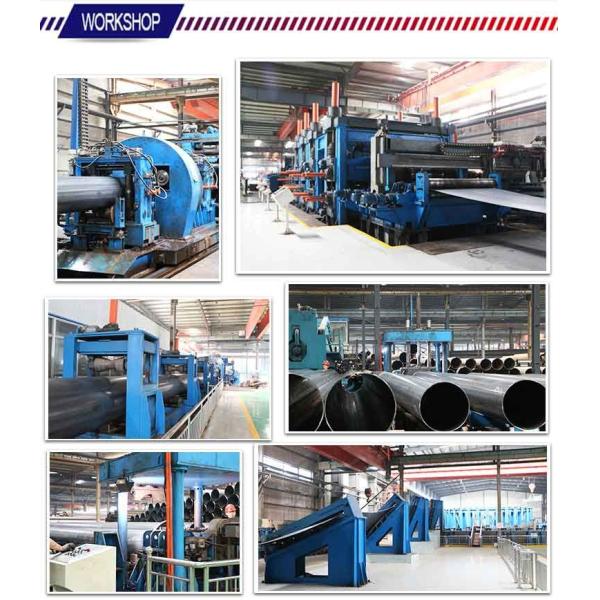 3PE Coating ERW Welded Steel Pipe , GR A Circular Ss Erw Pipe