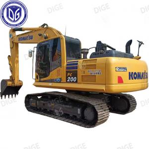 China PC200 Used Komatsu Excavator 20 Ton Japanese Used Medium Hydraulic Crawler Excavator on sale