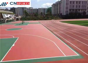 China Playground Basketball Court Game Competition SPU Flooring factory