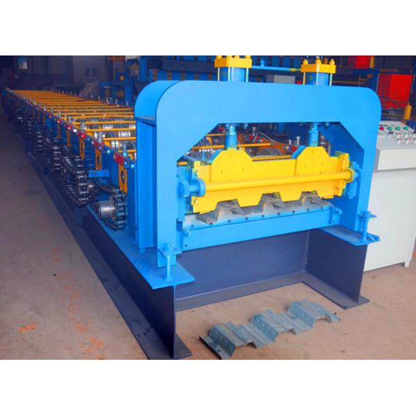 High Strength Floor Decking Forming Machine Easy Operation Low Maintenance Cost