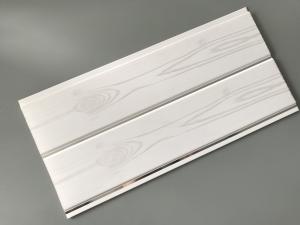 China Printing Surface Plastic Wall Liner Panels , White Wood Paneling For Walls factory