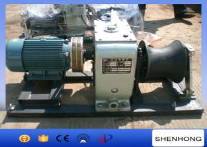China ISO Electric Cable Pulling Winch / Electric Cable Winch Puller For Tower Erection factory