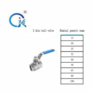 China OEM Stainless Steel Ball Valves Oil And Gas Thread Connection factory