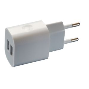 Buy cheap Dual USB 10W Fast Charger Iphone 5V 2.1A Macbook Travel Adapter from wholesalers