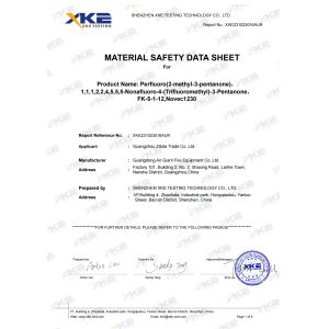 Guangdong Air Giant Fire Equipment Co.,Ltd. Certifications