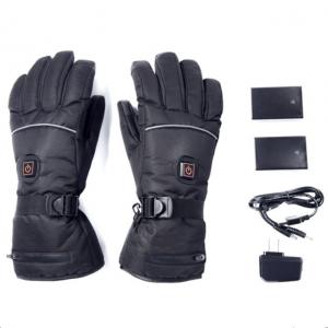China Anti Slip Thermal Heat Gloves  PU Leather Composite Fiber Heating Element factory
