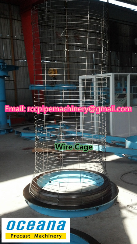 Vertical Vibration pipe Making machine