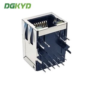 POE Single Port Modular Illuminated RJ45 Shielded Connector