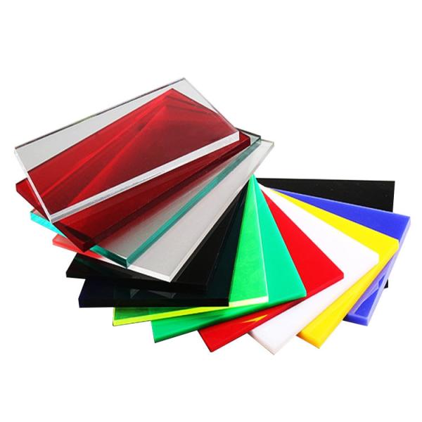 Lightweight Translucent Red Acrylic Sheet 1050x1860mm Picture Frames Plexiglass