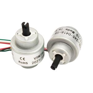 China Custom Shaft Linear Stepping Motor 15 Degree Step Angle 12V 25mm Diameter factory