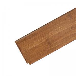 China Easy Installer Carbonized Bamboo Flooring With Hidden Fastener Clip Decking Floor factory