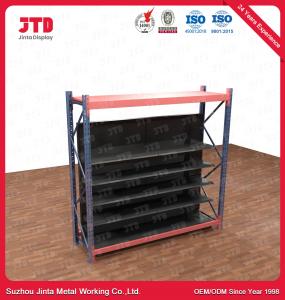China 600kgs/Layer Warehouse Metal Racks 4.5m Height Middle Heavy Duty factory