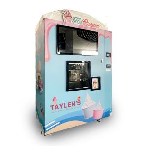 China LCD Screen Softy  Vending Machine Profitable  With 20 Liter Tank factory