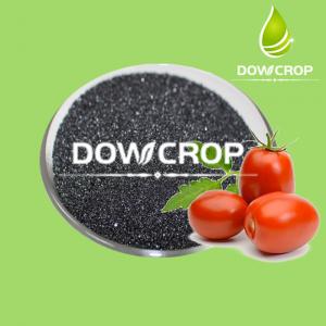 China DOWCROP      HOT      SALE      ≥98%     WATER     SOLUBLE    POTASSIUM     HUMATE     BLACK     FLAKES factory