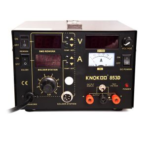 Buy cheap KNOKOO 2A 3 in 1 Hot Air Soldering Station 853D bga Rework Soldering Station from wholesalers