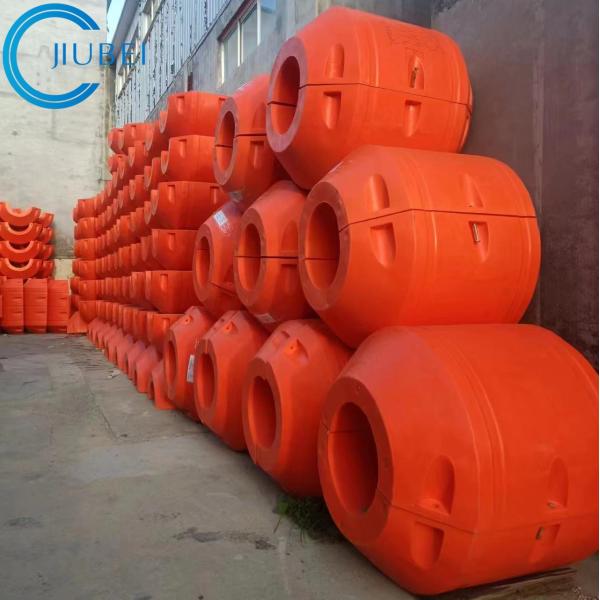 High-Density Polyethylene HDPE Material Pipe Floats Buoys And Floatation Capacity