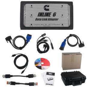 China 2018 8.3 Latest Software Version Truck Diagnostic Tool Cummins INLINE 6 Data Link Adapter With High Quality factory