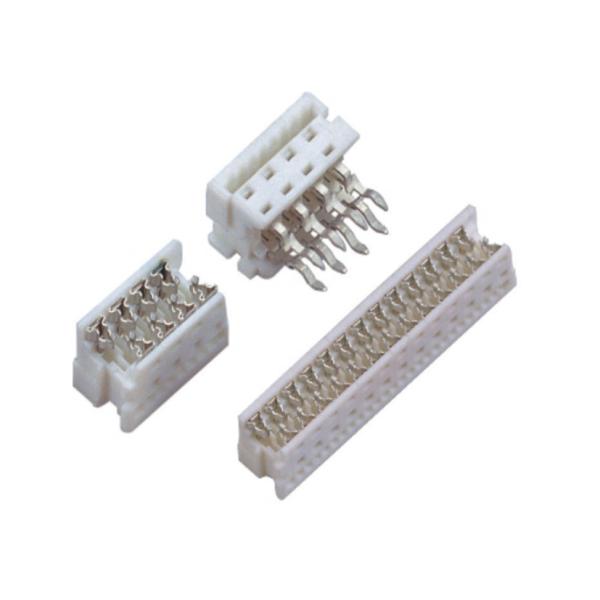 Black Durable Card Edge Connector 2.54mm Pitch IDC Type Wear Resistant