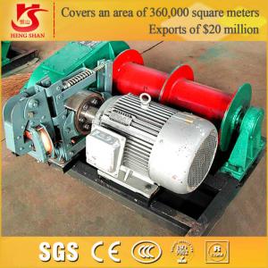 China Wire Rope electric cable drum winch general used in mine and factory on sale