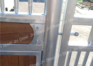 China Pre Hot Dip Galvanized Horse Stable , Durable European Stall Fronts factory