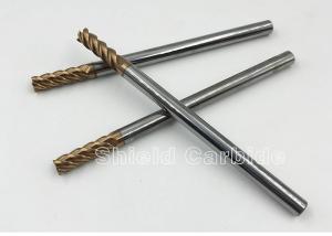 China Flattened Long Shank End Mill , 6 Flute Carbide End Mill 2500-4000N/Mm2 Flexural factory