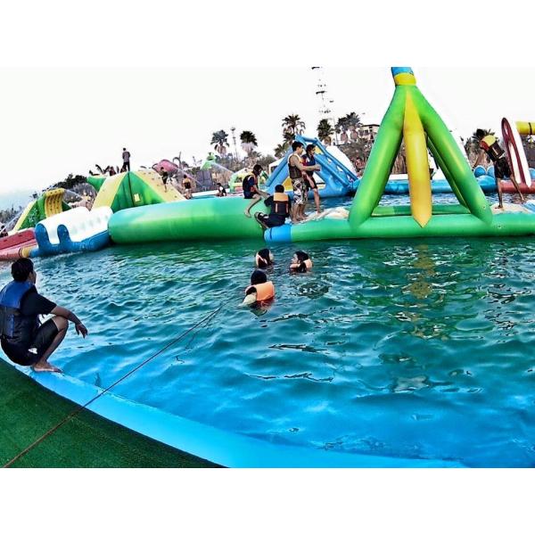 Summer Splash Inflatable Water Park Equipment Comercial Inflatable Floating Water Park